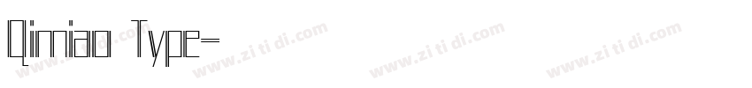 Qimiao Type字体转换